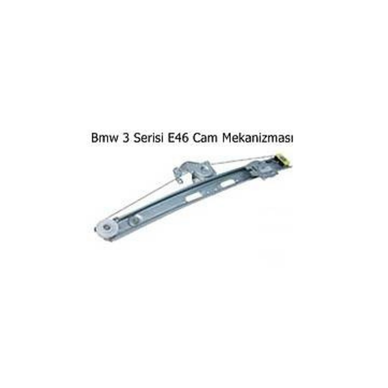 Bmw 3 Serisi E46 Cam Mekanizması Arka Sağ