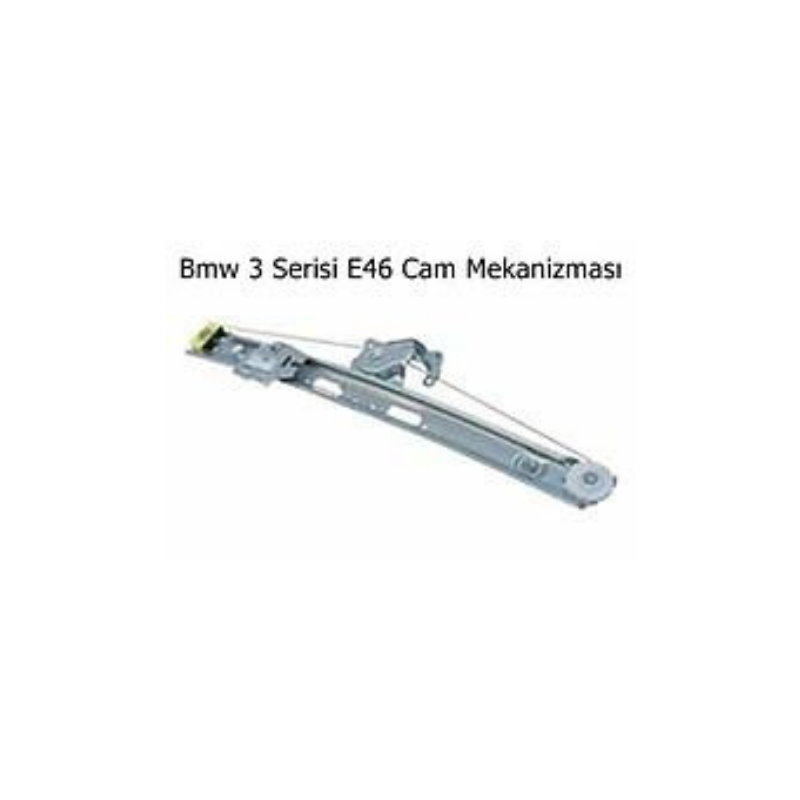 Bmw 3 Serisi E46 Cam Mekanizması Arka Sol