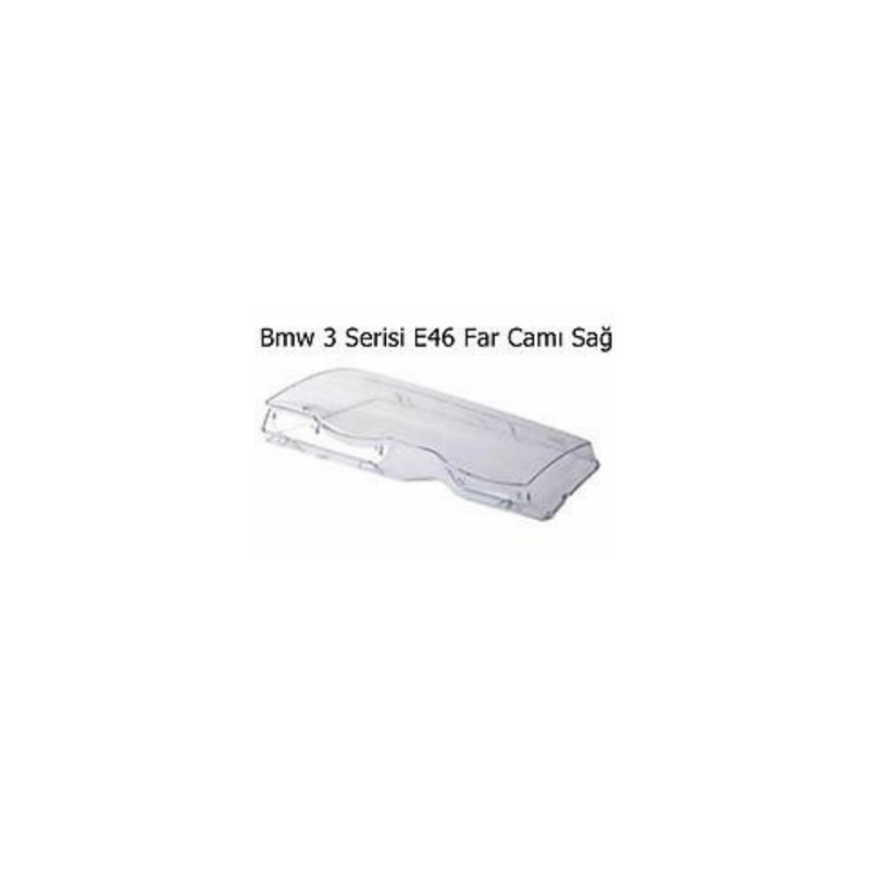 Bmw 3 Serisi E46 Far Camı Sağ (1)