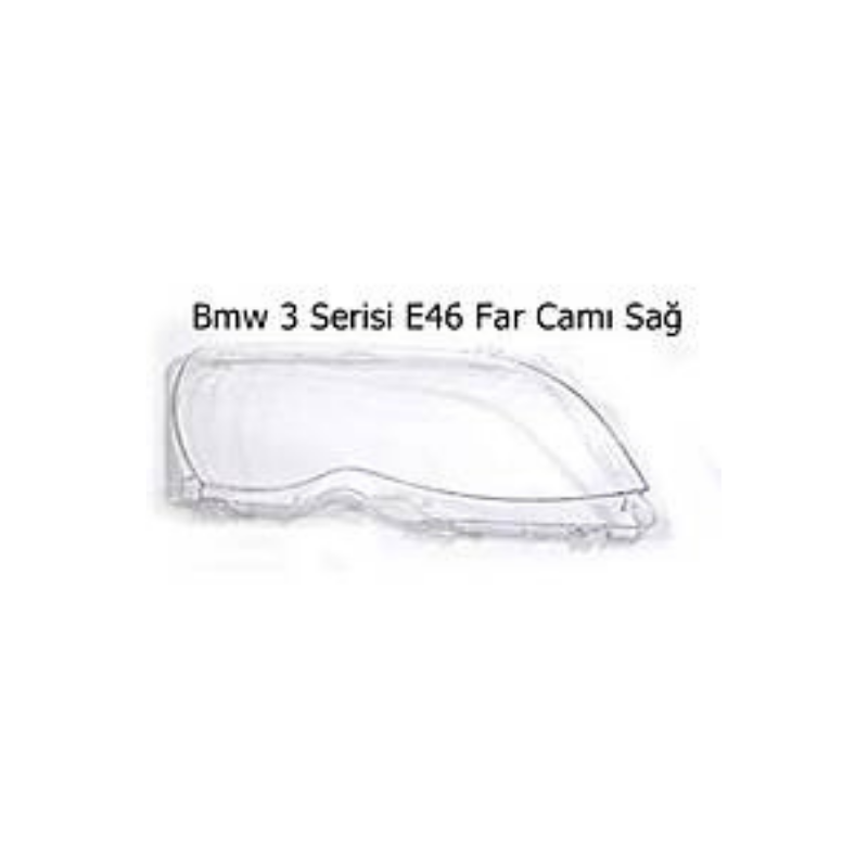 Bmw 3 Serisi E46 Far Camı Sağ (2)