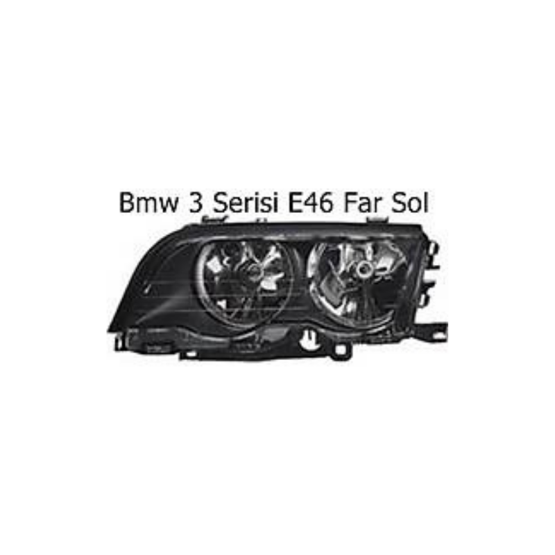 Bmw 3 Serisi E46 Far Sol