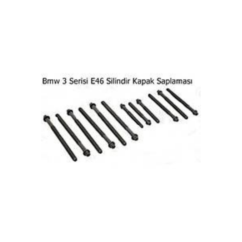 Bmw 3 Serisi E46 Silindir Kapak Saplaması Set