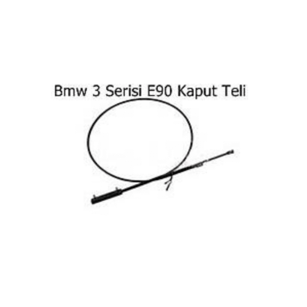 Bmw 3 Serisi E90 Kaput Teli Ön
