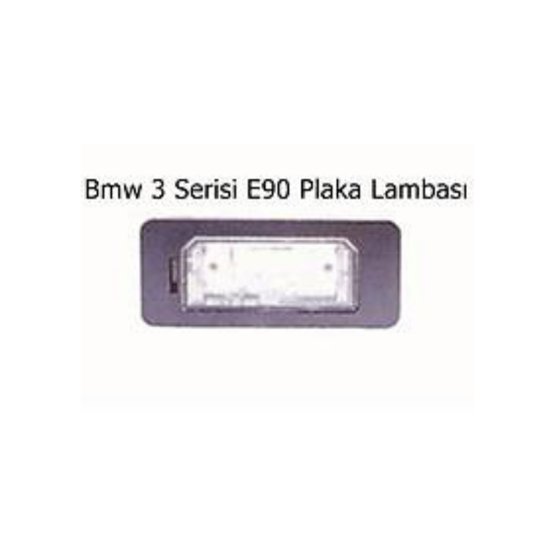 Bmw 3 Serisi E90 Plaka Lambası