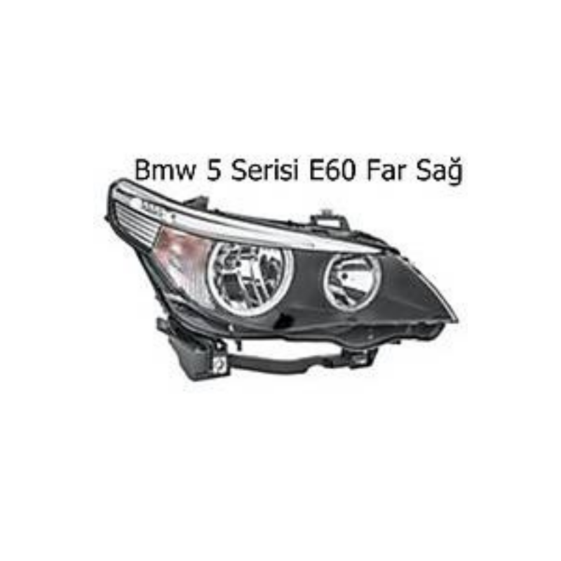 Bmw 5 Serisi E60 Far Sağ