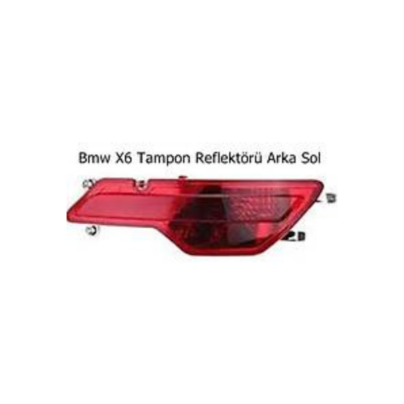 Bmw X6 Tampon Reflektörü Arka Sol